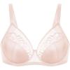 imageHSIA Minimizer Bras for Women Full Coverage Embroidered Bras Plus Size Bra for Heavy Breasts Unlined Bra with UnderwireRose Cloud Light Pink