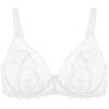 imageHSIA Minimizer Bras for Women Full Coverage Embroidered Bras Plus Size Bra for Heavy Breasts Unlined Bra with UnderwireWhite
