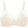 imageHSIA Minimizer Bras for Women Large Bust Full Coverage Lace Plus Size Bra  Mermaid ScalesLight Beige