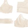 imageHSIA Minimizer Bras for Women Large Bust Full Coverage Lace Plus Size Bra  Mermaid ScalesLight Beige