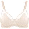 imageHSIA Minimizer Bras for Women Large Bust Full Coverage Lace Plus Size Bra  Mermaid ScalesLight Pink