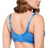 imageHSIA Minimizer Bras for Women Large Bust Full Coverage Lace Plus Size Bra  Mermaid ScalesMarine Blue