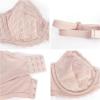 imageHSIA Underwire Minimizer Bra Womens Unlined Plus Size Bra Full Bust Sheer Bra Sexy Lace Unpadded Bra 34C44DDD