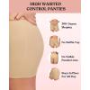 imageHSIA Womens Shapewear Tummy Control Shapewear Shorts Plus Size High Waisted Underwear Seamless Control Panties Under DressNatural Nude