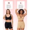 imageHSIA Womens Shapewear Tummy Control Shapewear Shorts Plus Size High Waisted Underwear Seamless Control Panties Under DressNatural Nude