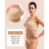imagesongful by HSIA Strapless Bras for Women Push Up Wireless NonSlip Seamless Plunge Bandeau Bras with MultiWay StrapsBeige