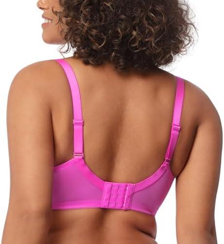 imageHSIA Minimizer Bras for Women Enchante Full Coverage Underwire Bras Plus Size Lifting Floral Lace Bra for Heavy BreastHot Pink
