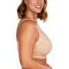 imageHSIA Minimizer Bra for Women  Plus Size Full Coverage Lace Bra with Underwire Non PaddedApricot