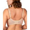 imageHSIA Minimizer Bra for Women  Plus Size Full Coverage Lace Bra with Underwire Non PaddedApricot