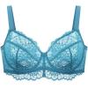 imageHSIA Minimizer Bra for Women  Plus Size Full Coverage Lace Bra with Underwire Non PaddedHorizon Blue