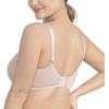 imageHSIA Minimizer Bras for Women Enchante Full Coverage Underwire Bras Plus Size Lifting Floral Lace Bra for Heavy BreastDark Pink