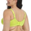imageHSIA Minimizer Bras for Women Enchante Full Coverage Underwire Bras Plus Size Lifting Floral Lace Bra for Heavy BreastKelly Green
