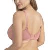 imageHSIA Minimizer Bras for Women Enchante Full Coverage Underwire Bras Plus Size Lifting Floral Lace Bra for Heavy BreastLight Coral