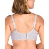 imageHSIA Minimizer Bras for Women Enchante Full Coverage Underwire Bras Plus Size Lifting Floral Lace Bra for Heavy BreastLight Gray