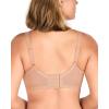 imageHSIA Minimizer Bras for Women Enchante Full Coverage Underwire Bras Plus Size Lifting Floral Lace Bra for Heavy BreastWarm Beige