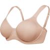 imageHSIA Minimizer Bras for Women Full Coverage Comfort Supportive Bra for Big BustTaupe Beige