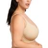 imageHSIA Minimizer Bras for Women Full Coverage Comfort Supportive Bra for Big BustUnlined Beige