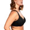imageHSIA Minimizer Bras for Women Full Coverage Comfort Supportive Bra for Big BustUnlined Black