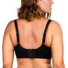 imageHSIA Minimizer Bras for Women Full Coverage Comfort Supportive Bra for Big BustUnlined Black
