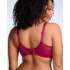 imageHSIA Minimizer Bras for Women Full Coverage Unlined Lace Sexy Plus Size Underwire Bra for Large BreastsRose Red