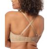 imageHSIA Strapless Bra for Big Bust Women Plus Size Full Coverage Bandeau Fiery Bra AntiSlip Underwire Support for Large BreastLace Natural Nude