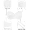 imageHSIA Strapless Bra for Big Bust Women Plus Size Full Coverage Bandeau Fiery Bra AntiSlip Underwire Support for Large BreastLace White