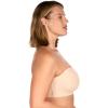 imageHSIA Strapless Bra for Big Bust Women Plus Size Full Coverage Bandeau Fiery Bra AntiSlip Underwire Support for Large BreastSand