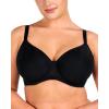 imageHSIA Minimizer Bras for Women Full Coverage Comfort Supportive Bra for Big BustBlack
