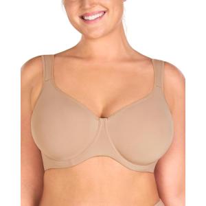 imageHSIA Minimizer Bras for Women Full Coverage Comfort Supportive Bra for Big BustShifting Sand