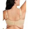 imageHSIA Bras for Women Minimizer Full Coverage Plus Size T Shirt Unlined Underwire Smooth Bra Seamless Cups Joan Ultimate SoftBeige