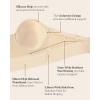 imageHSIA Longline Strapless Bra for Women AntiSlip Support Corset for Large Bust Convertible Bustier Bandeau for Big BreastsFirst Beige