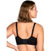imageHSIA Minimizer Bras for Women Full Coverage Lace Bra for Heavy Breasts Unlined Bras with UnderwireBlack