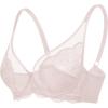 imageHSIA Minimizer Bras for Women Full Coverage Lace Bra for Heavy Breasts Unlined Bras with UnderwireDark Pink1
