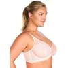 imageHSIA Minimizer Bras for Women Full Coverage Lace Bra for Heavy Breasts Unlined Bras with UnderwireDusty Peach