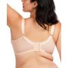 imageHSIA Minimizer Bras for Women Full Coverage Lace Bra for Heavy Breasts Unlined Bras with UnderwireDusty Peach1