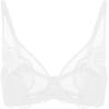 imageHSIA Minimizer Bras for Women Full Coverage Lace Bra for Heavy Breasts Unlined Bras with UnderwireWhite