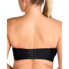 imageHSIA Strapless Bra for Women Large Bust Seamless Underwire Plus Size Convertible Bandeau BraBlackBlack