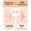 imageHSIA Strapless Bra for Women Large Bust Seamless Underwire Plus Size Convertible Bandeau BraBlackLight Beige