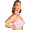 imageHSIA Strapless Bras for Women Bella Convertible Minimizer Bandeau Bra Mesh Unlined Underwire Balconette BrasPale Pink