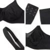 imageHSIA Minimizer Bras for Women Plus Size Full Coverage Coolcomfort T Shirt Unlined Bra with Underwire for Heavy BreastBlack