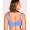 imageHSIA Minimizer Bras for Women Plus Size Full Coverage Coolcomfort T Shirt Unlined Bra with Underwire for Heavy BreastBlue