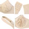 imageHSIA Minimizer Bras for Women Plus Size Full Coverage Coolcomfort T Shirt Unlined Bra with Underwire for Heavy BreastLight Beige