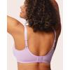 imageHSIA Minimizer Bras for Women Plus Size Full Coverage Coolcomfort T Shirt Unlined Bra with Underwire for Heavy BreastPurple