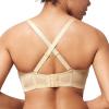 imageHSIA Strapless Bras for Large Bust Women Convertible Bra for Heavy Breast Strapless Bra Supportive UnderwireBeige Light