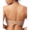 imageHSIA Strapless Bras for Large Bust Women Convertible Bra for Heavy Breast Strapless Bra Supportive UnderwireDark Beige