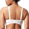 imageHSIA Strapless Bras for Large Bust Women Convertible Bra for Heavy Breast Strapless Bra Supportive UnderwireWhite
