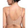 imageHSIA Womens Minimizer Bra Full Coverage Plus Size TShirt Longline Smooth Seamless Unlined Bra Underwire CorsetLight Beige