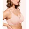 imageHSIA Minimizer Bras for Women Plus Size Full Coverage Coolcomfort T Shirt Unlined Bra with Underwire for Heavy BreastBlush Pink