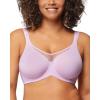 imageHSIA Minimizer Bras for Women Plus Size Full Coverage Coolcomfort T Shirt Unlined Bra with Underwire for Heavy BreastPurple12