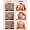 imageHSIA Minimizer Bras for Women Full Coverage Underwire Unlined Mesh Plus Size Convertible Bra for Big BustedSolid Warm Beige